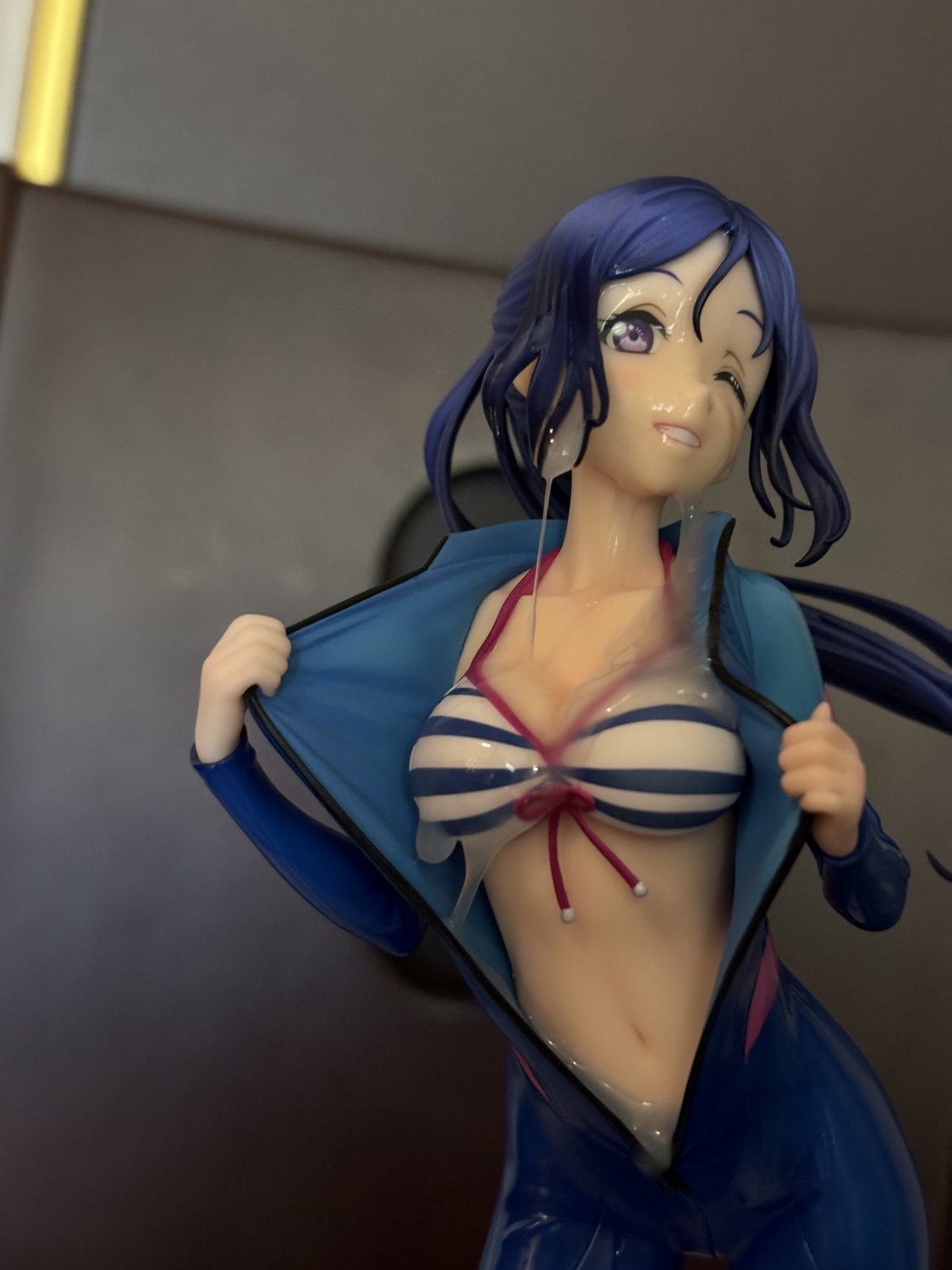【#44】フィギュアぶっかけ 松浦果南 ウェットスーツVer. | SOF Kanan Matsuura Wetsuit Ver. Figure Bukkake #DERUpBjb
