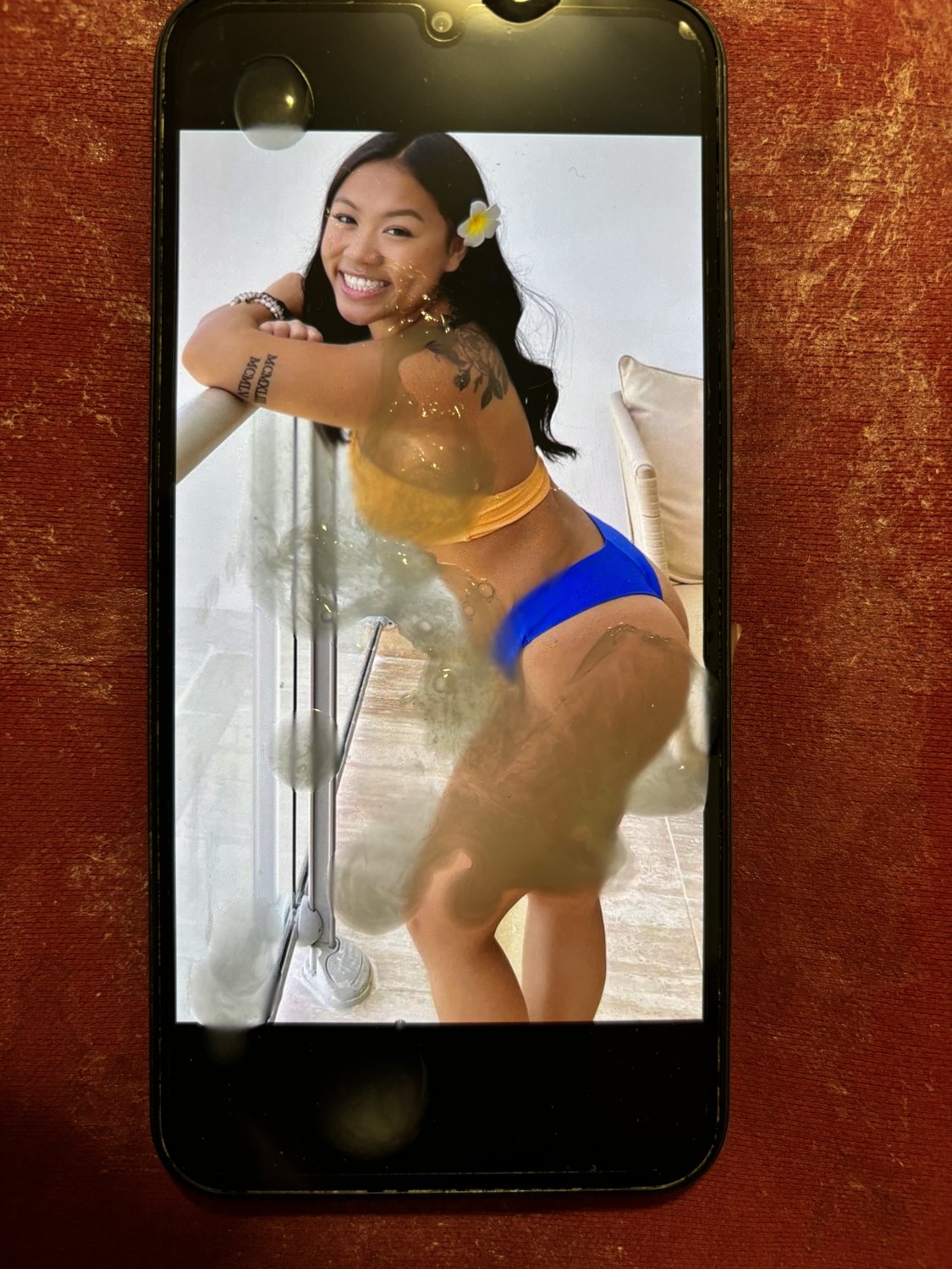 Asian girl cum tribute (request) #QEgrkyQL